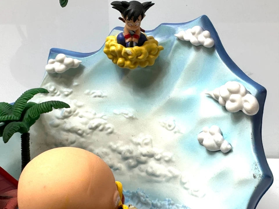 希少 レア 現状品 ドラゴンボール ジオラマフィギュア 海外限定 KAME HOUSE カメハウス 亀仙人 クリリン 悟空 Dragon ball 3/4