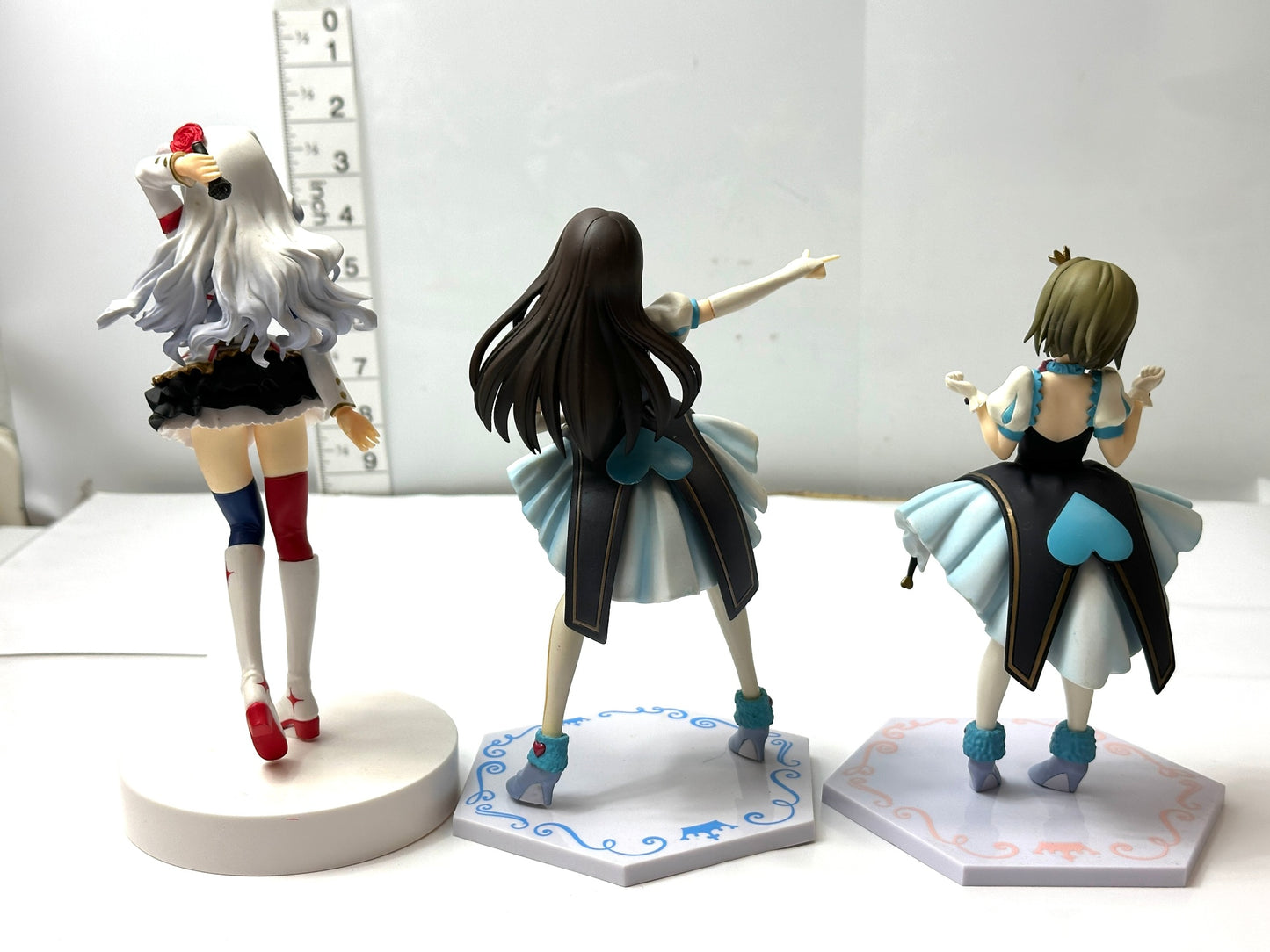現状品 アイドルマスター シンデレラガールズ フィギュア 3個セット 四条貴音 渋谷凛 三村かな子 一番くじプレミアム 2/11
