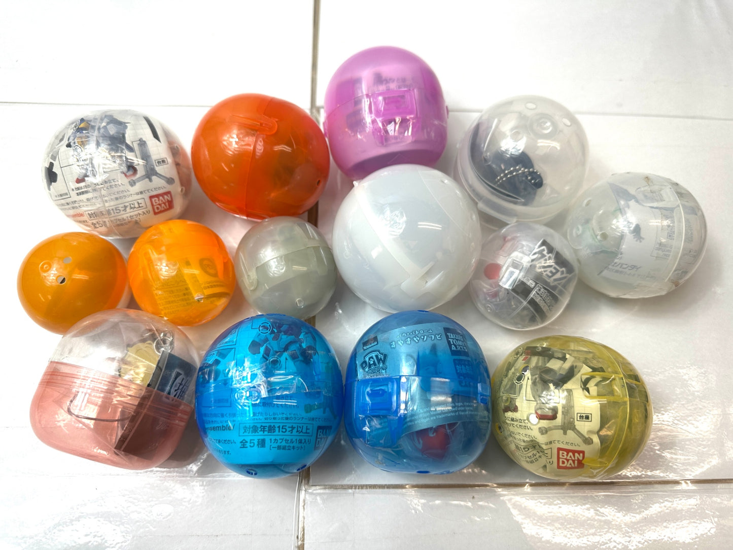 ガチャ ガチャ カプセルトイ 大量約120個 まとめセット ガンダム ウルトラマン こびとづかん 推しの子 カプセルプラレール キン肉マン等 12/30