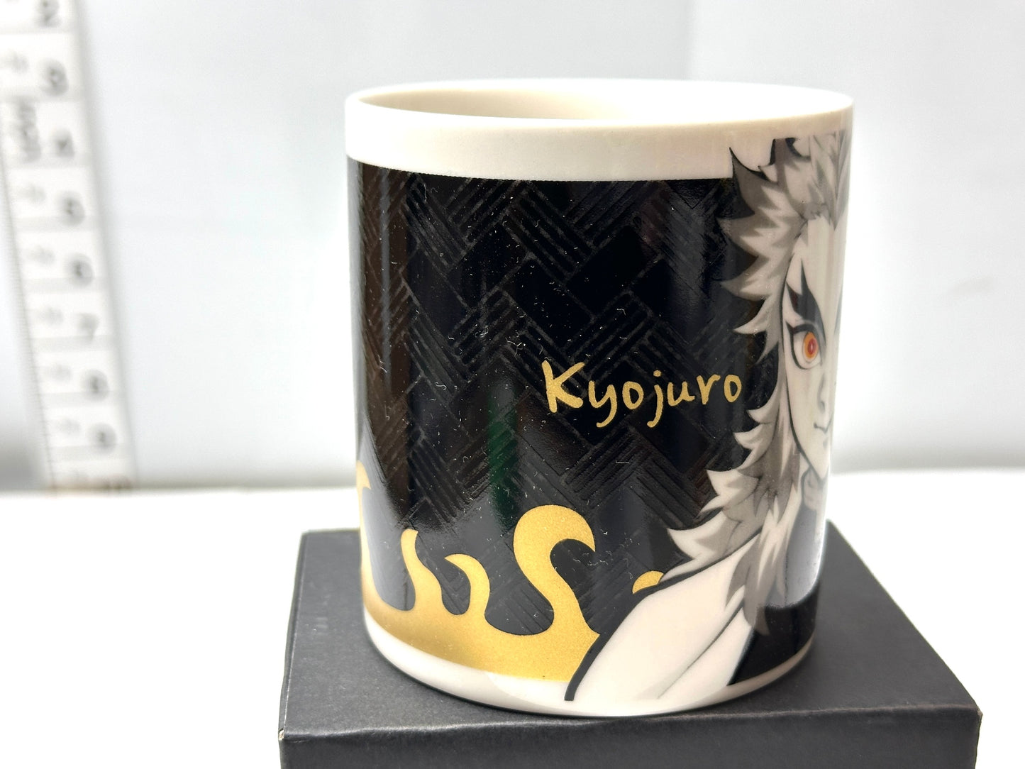開封済み・未使用品 アニプレックス 鬼滅の刃 モノクローム マグカップ 煉獄杏寿郎 日本製 12/19