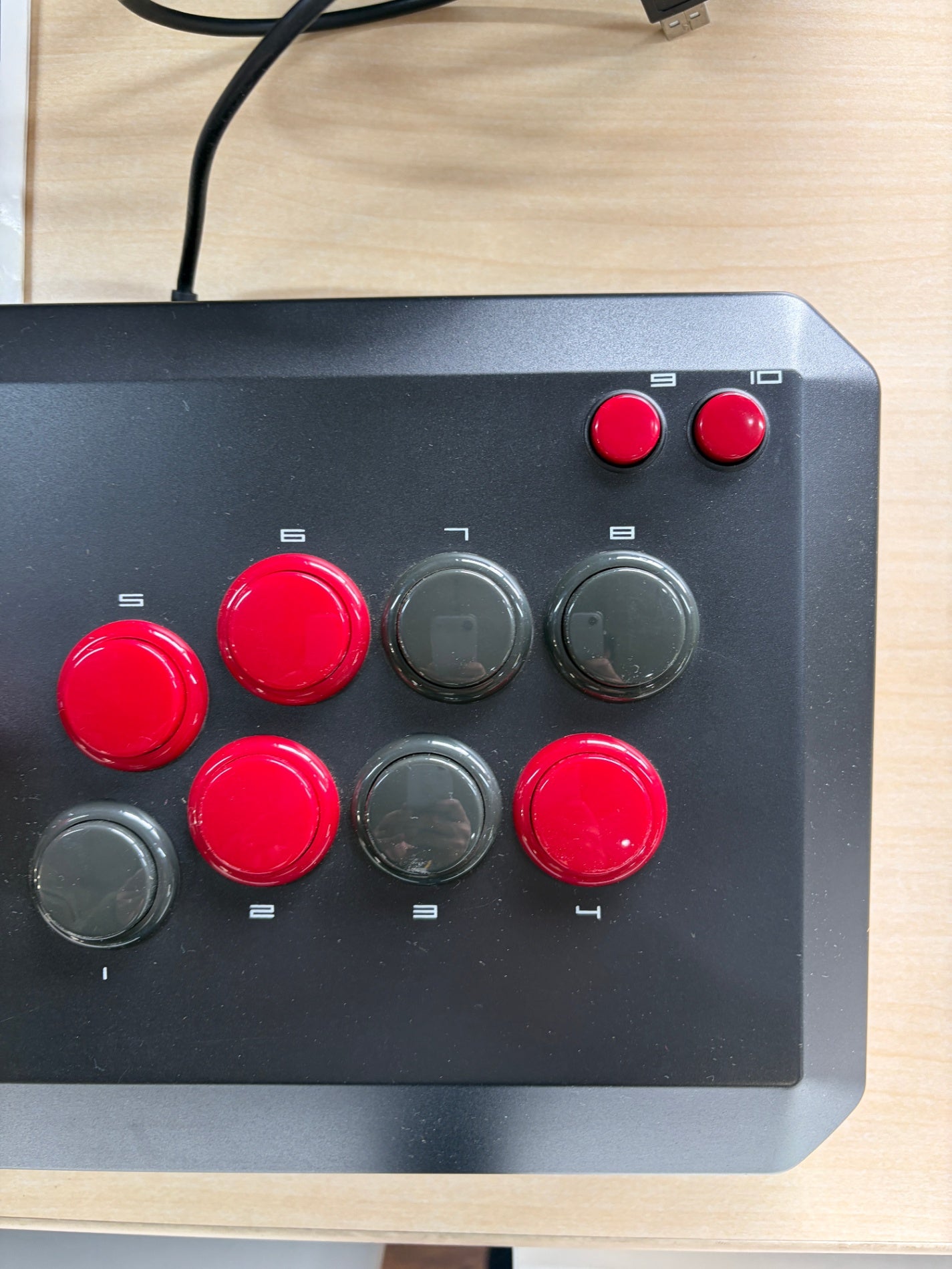 iBUFFALO USBアーケードスティック PC/PS3対応 13ボタン ブラック BSGPAC02BK