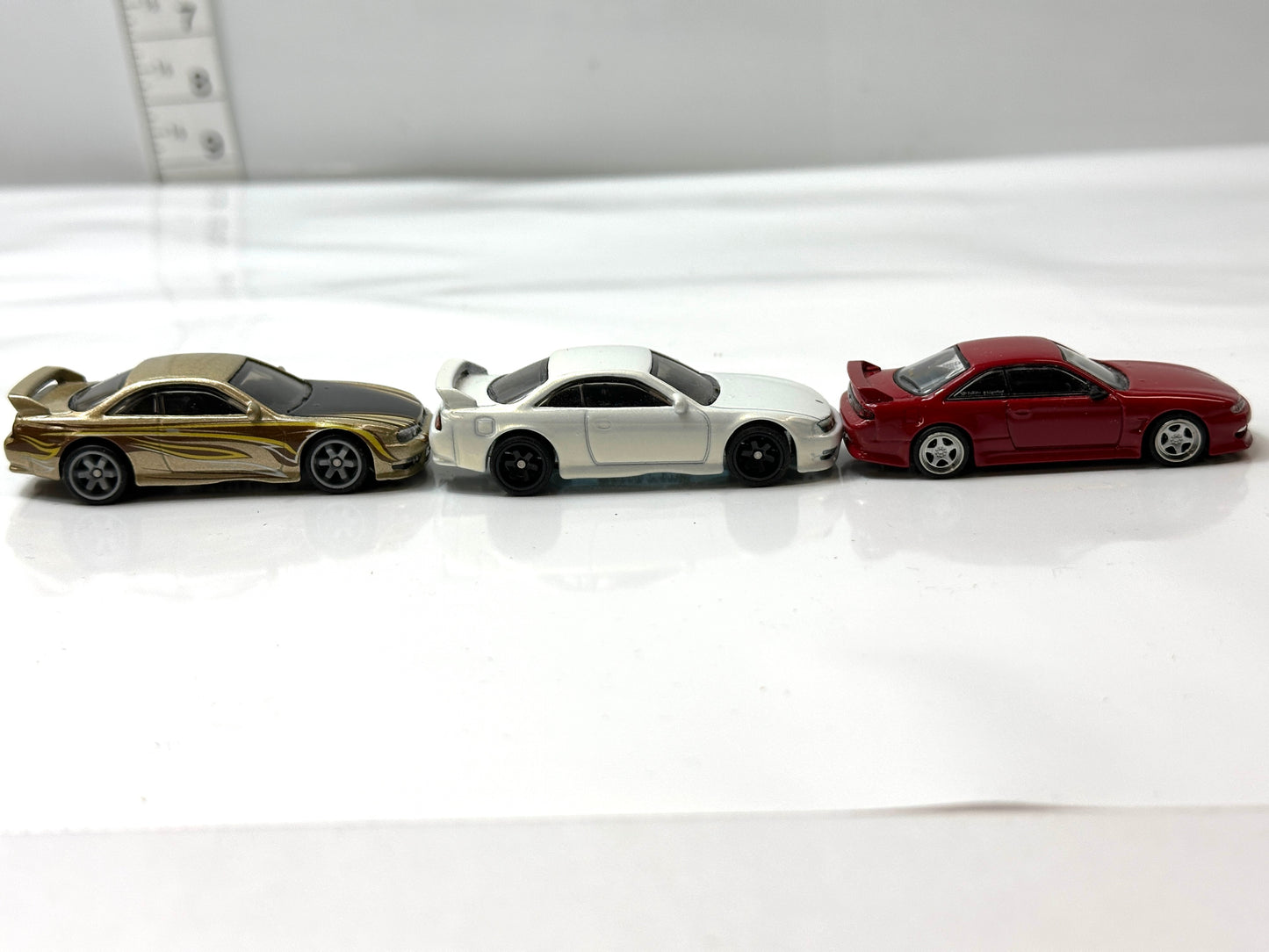 未開封含む現状品 日産 シルビア S13/S14 ミニカー 5台セット 240SX 180SX トミカ ホットウィール 他 1/12