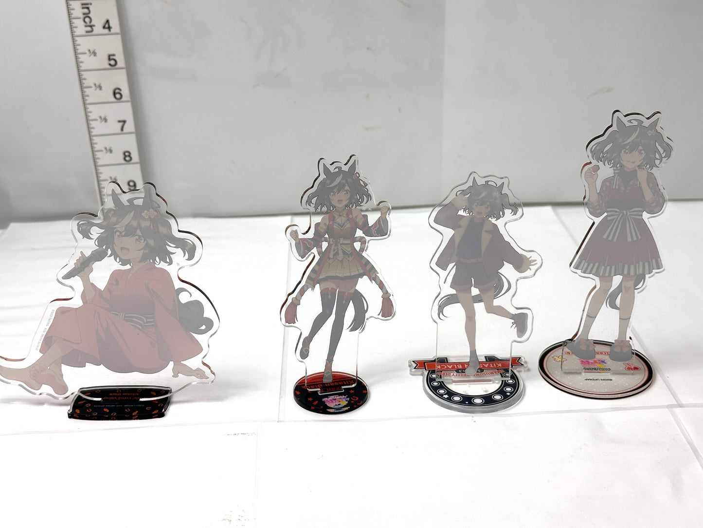 現状品 ウマ娘 キタサンブラック アクリルスタンド 4点セット 一番くじ 9/5