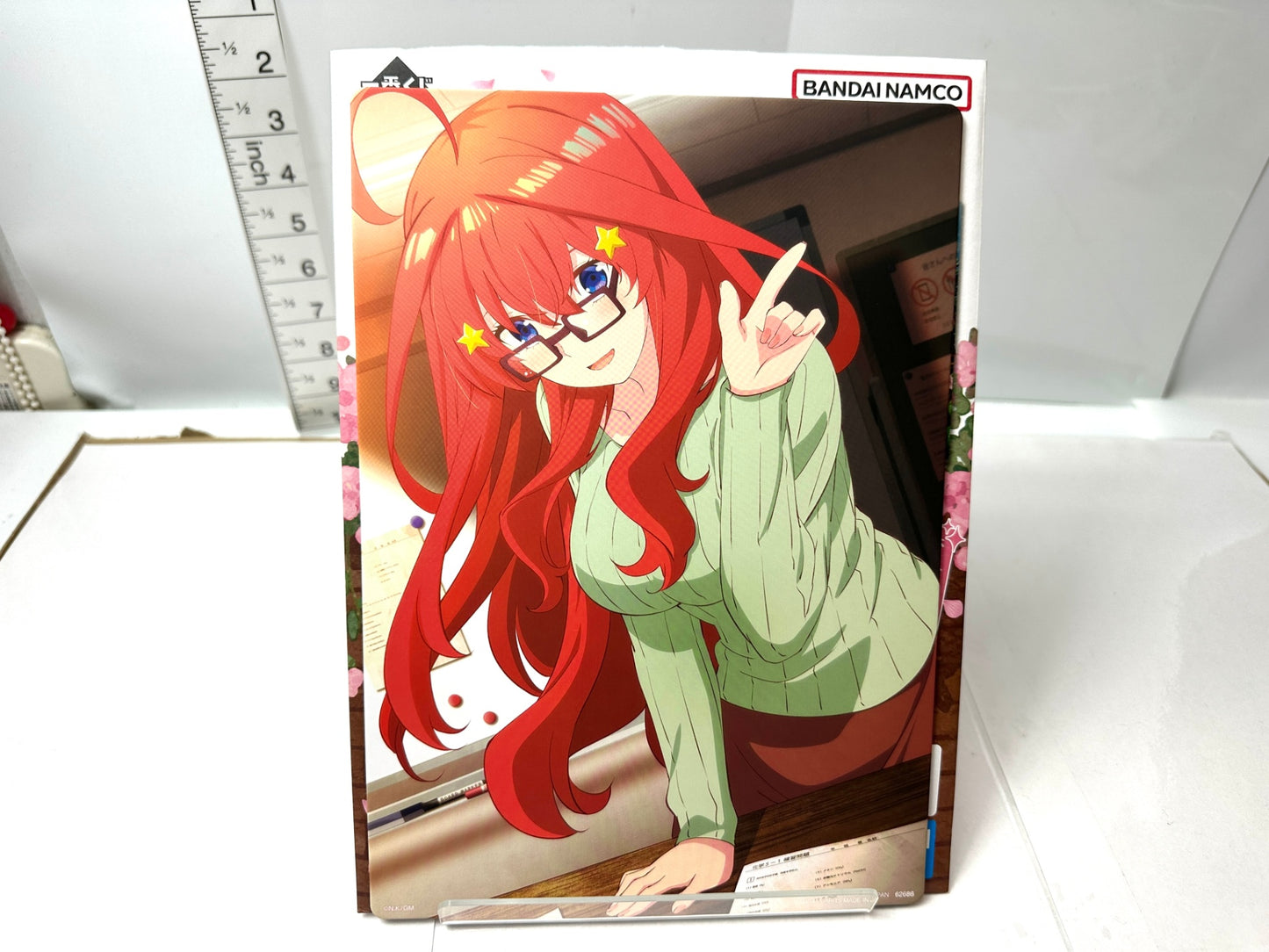 開封済み・未使用品 一番くじ 五等分の花嫁 巡り逢いの軌跡 F賞 描きおろしイラストボード 通常ver. 5種セット中野一花/二乃/三玖/四葉/五月 12/4