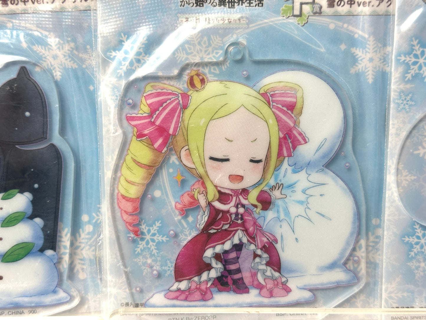 一番くじ Re:ゼロから始める異世界生活  F賞 アクリルスタンド 雪の中ver. 5個セット アクスタ 11/13