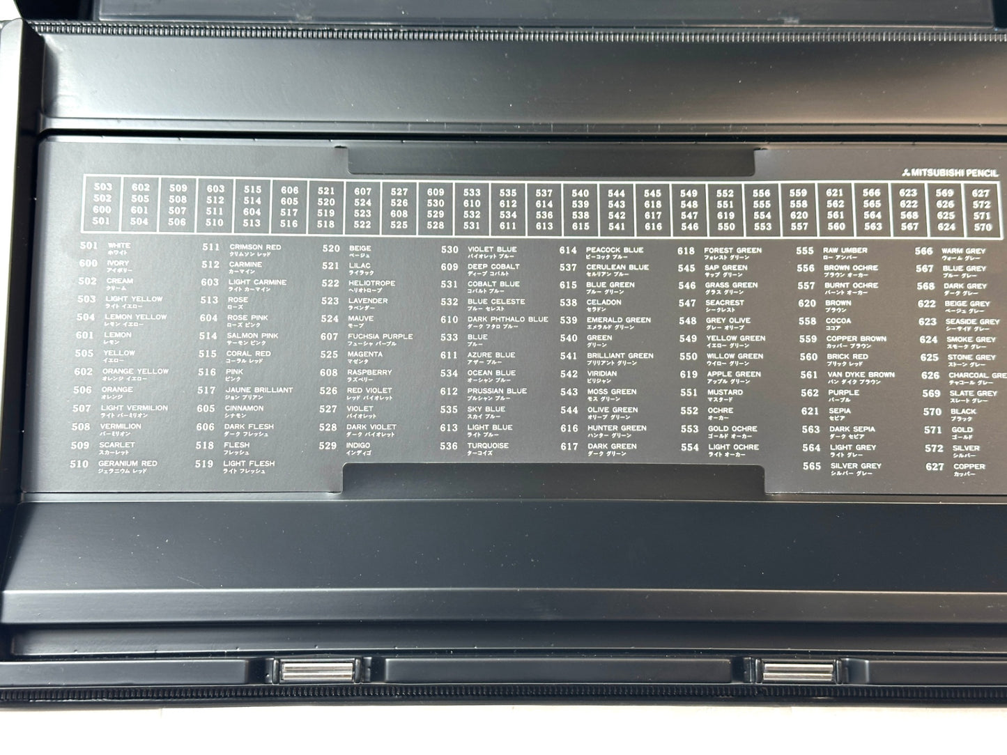未使用品 uni CORORED PENCIL 100 三菱鉛筆 ユニカラー 色鉛筆 100色 10/21