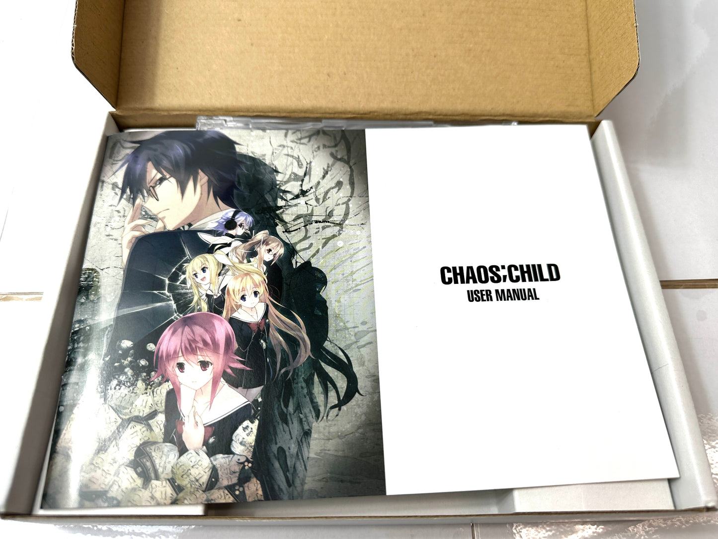 現状品 PCゲームソフト CHAOS;CHILD カオスチャイルド カオチャ Windows DVD-ROM BGM/SHOT MUSICは未開封 12/4