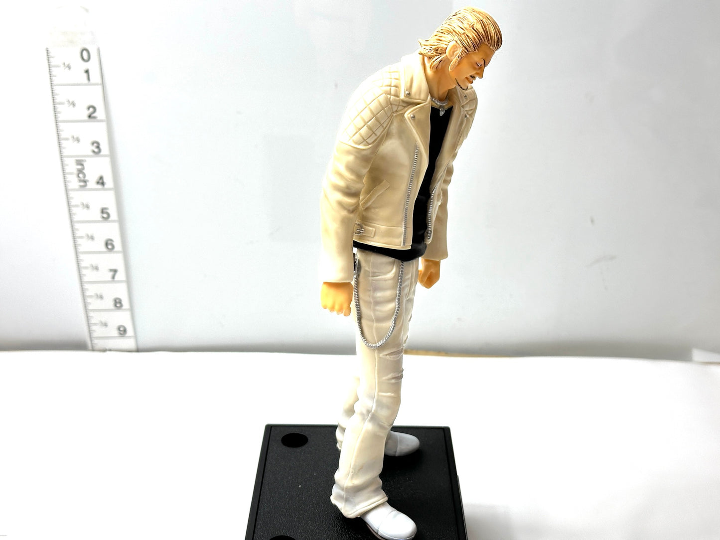 現状品 一番くじクローズ＆WORST Ｂ賞 河内鉄生ペンスタンド フィギュア サイズ：約29cm 2/11