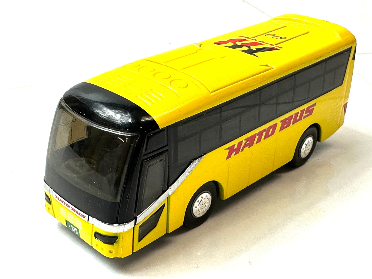 東京はとバス オリジナルサウンドバス ドア開閉 ヘッドライト点灯 ミニカー プルバックカー 10/16