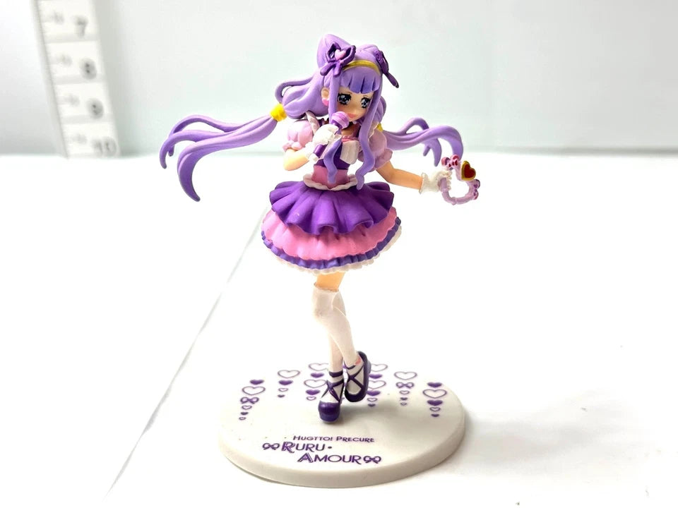 現状品 HUGっと！プリキュア キューティーフィギュア3 SpecialSet 全4種セット キュアマシェリ キュアアムール 愛崎えみる ルールー・アムール 3/6