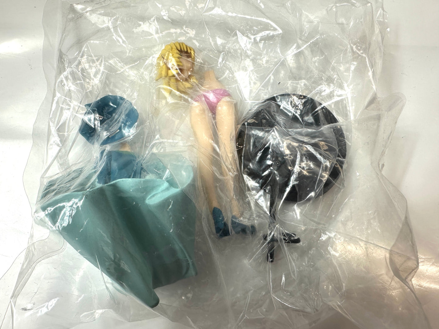開封済み・未使用品 機動戦士ガンダムSEED DESTINY シードヒロインズ7 3個セット ルナマリア・ホーク A/B カガリ・ユラ・アスハ 食玩 フィギュア 4/27