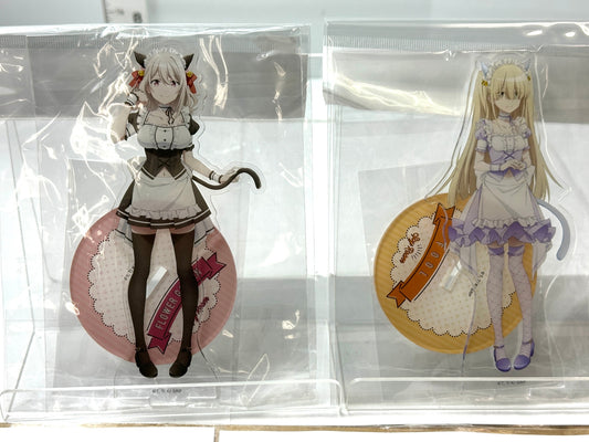 スパイ教室  アクスタ アクリルスタンド 2個セット リリィ＆エルナ メイド 猫耳 11/27