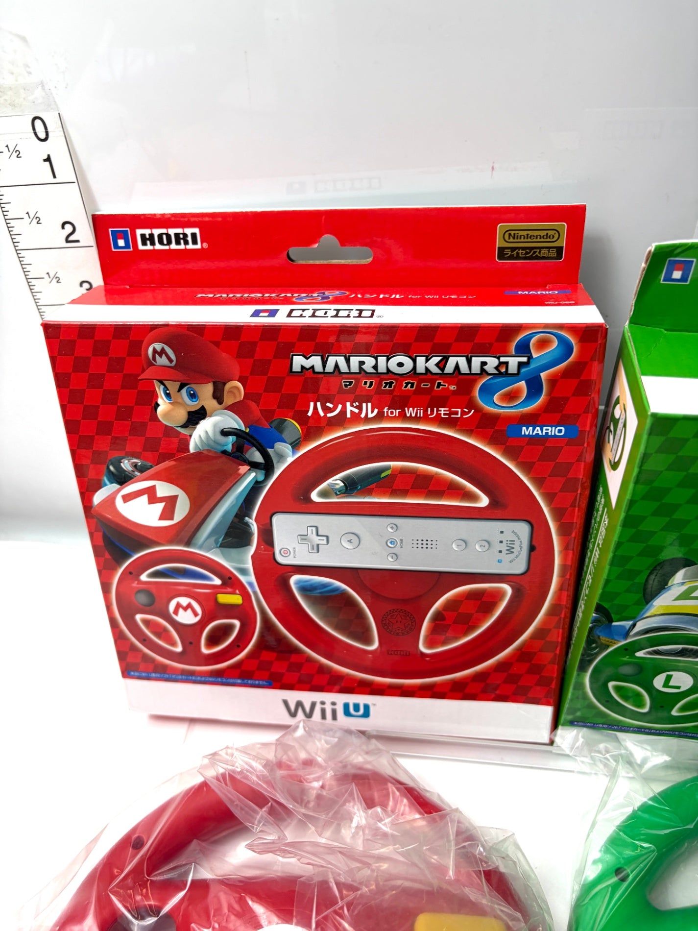 HORI マリオカート8 ハンドル for Wiiリモコン マリオ & ルイージ セット