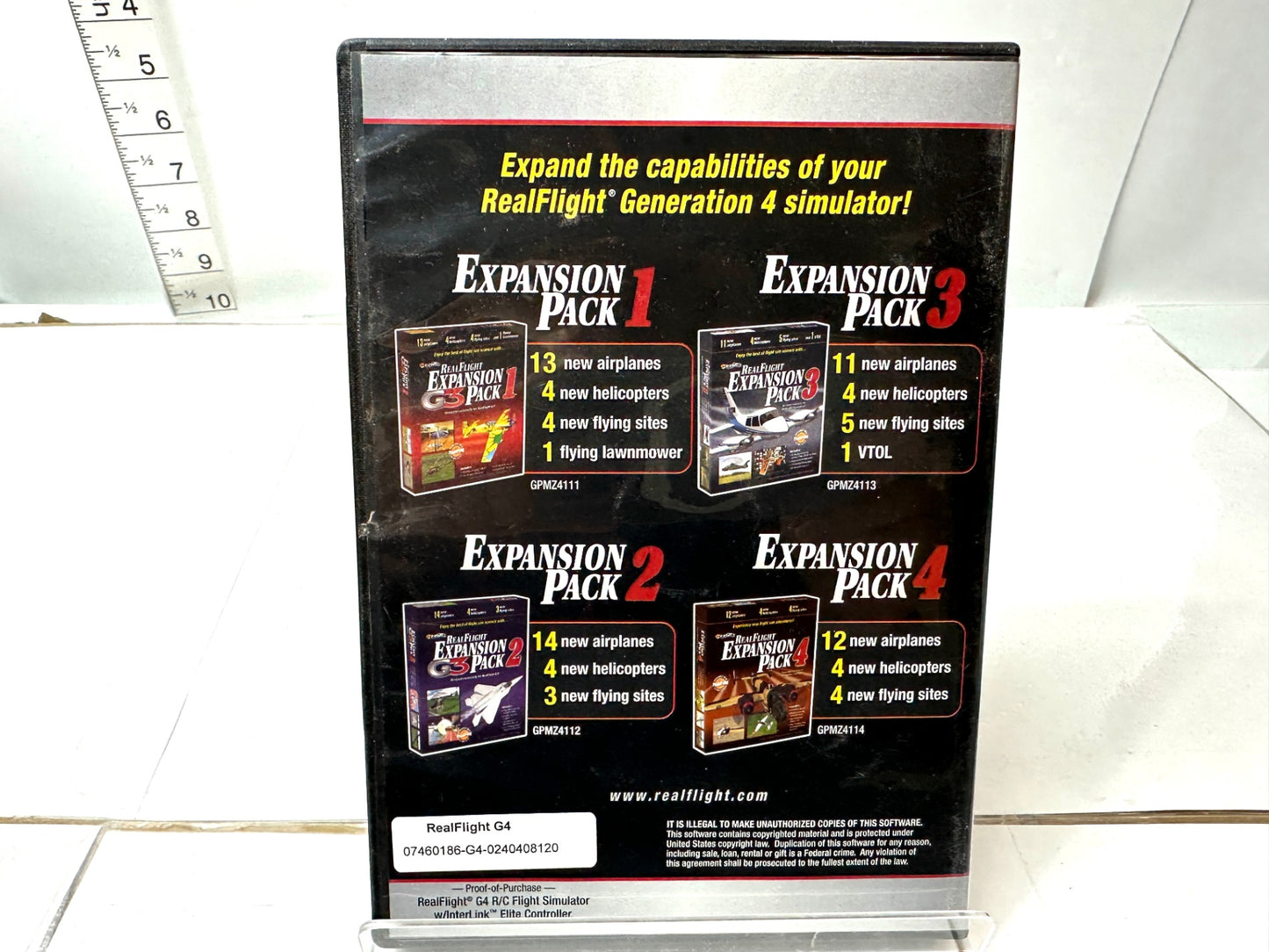 現状品フタバ リアルフライト G4 GREAT PLANES REALFLIGHT R/C FLIGHT SIMULATOR G4 RCフライトシミュレーター ラジコン 12/4