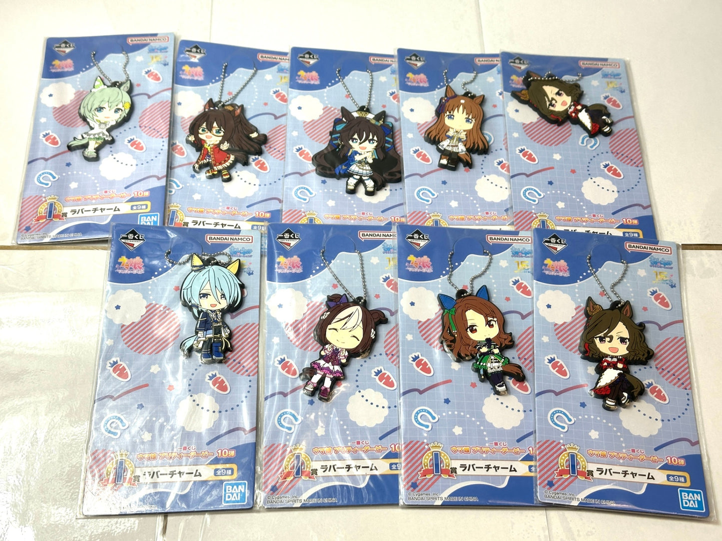 一番くじ ウマ娘プリティーダービー グッズ まとめセット アクスタ アクリルスタンド ラバーチャーム 他 11/27