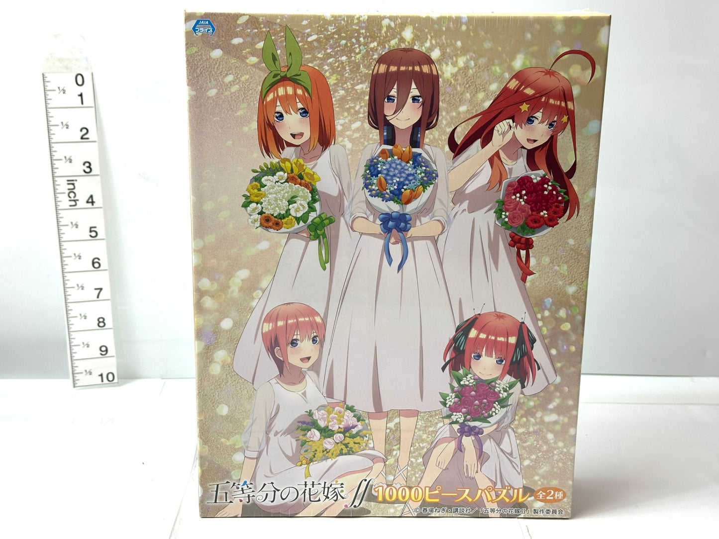 五等分の花嫁 1000ピース ジグソーパズル ブーケ 中野一花 中野二乃 中野三玖 中野四葉 中野五月 11/1