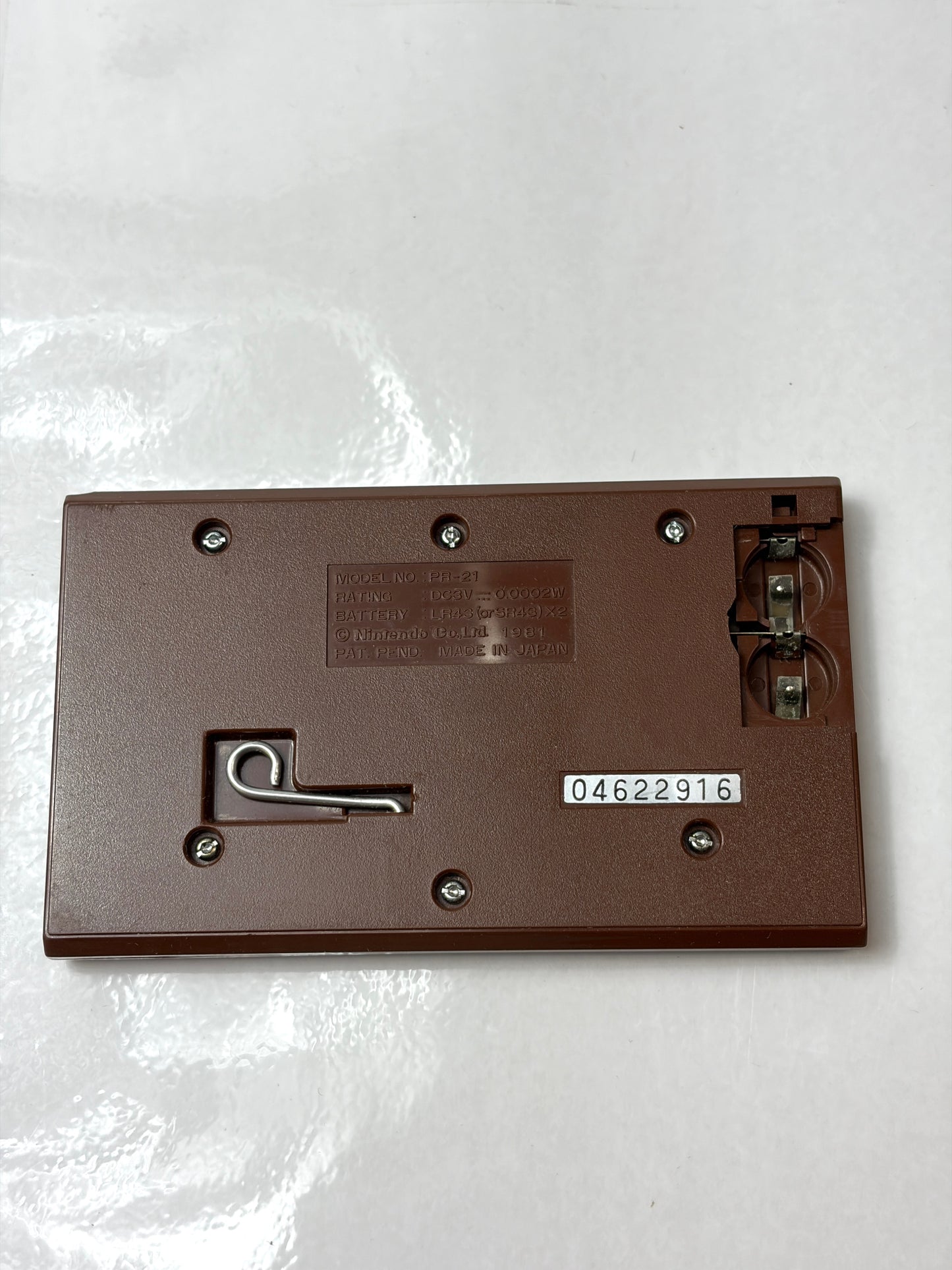 ジャンク　任天堂 ゲーム＆ウォッチ パラシュート PR-21 ワイドスクリーン Game&Watch PARACHUTE