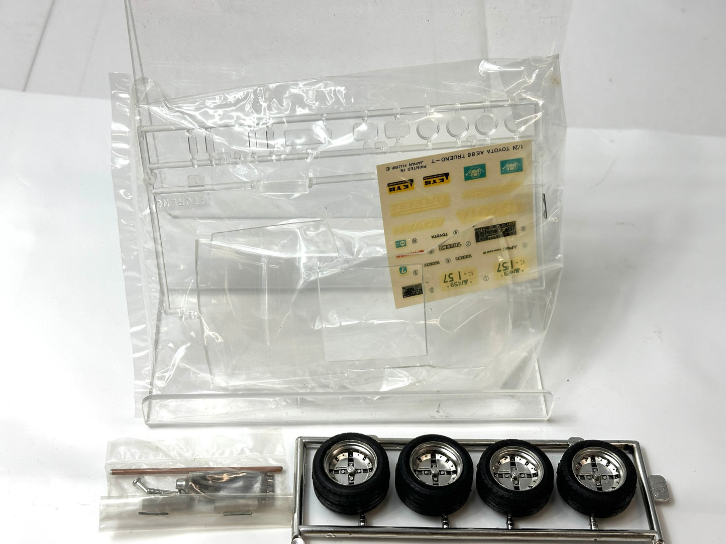 未組立品 フジミ 1/24 新エアダムチューニング スプリンタートレノGT APEX プラモデル 3/3