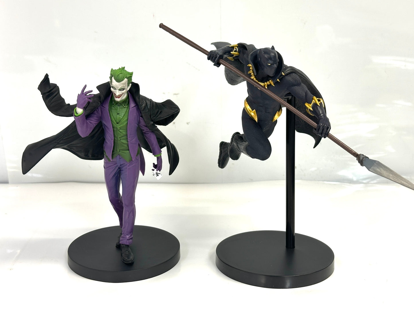 現状品 アメコミ マーベル MARVEL ACT/CUT 他 フィギュア まとめセット ハルク ソー スーパーマン ジョーカー ブラックパンサー スパイダーマン スパイダーグウェン 6/10