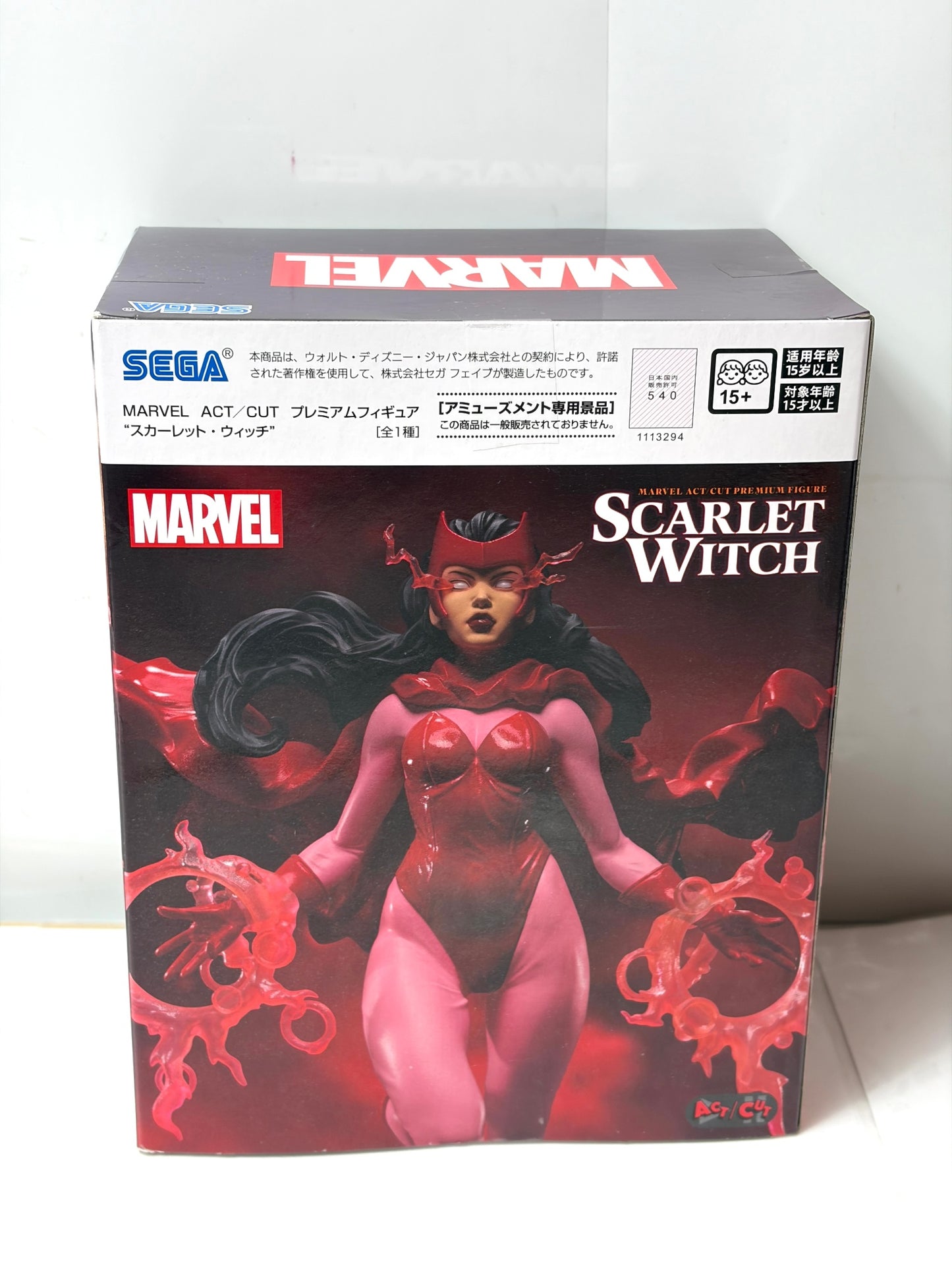 【MARVEL】ACT/CUT プレミアムフィギュア スカーレット・ウィッチ SEGA