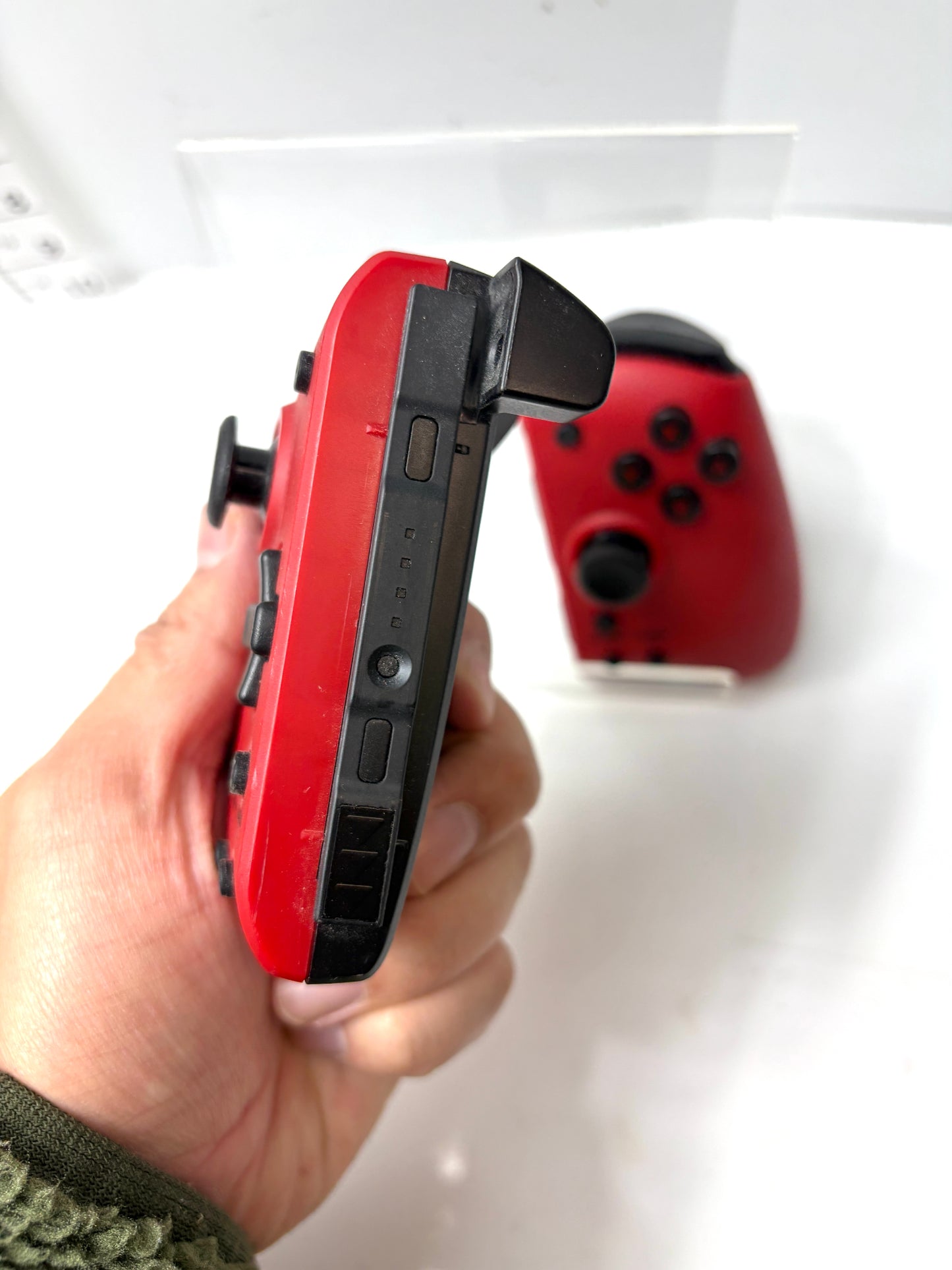HORI 任天堂 Switch用 グリップコントローラー (L/R) レッド ターボ機能付き　NSW-298