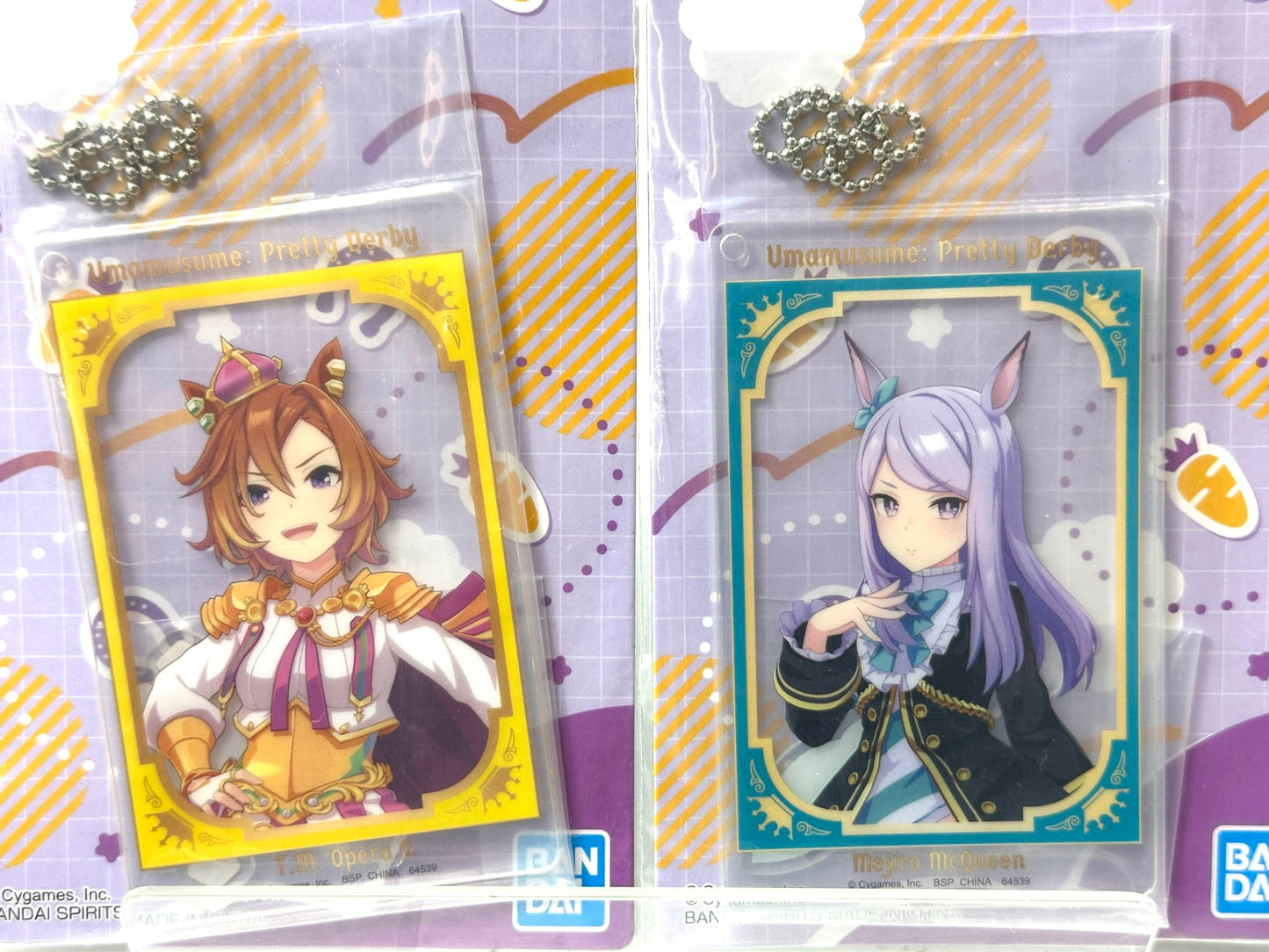 一番くじ ウマ娘 プリティーダービー 10弾 H賞 クリアツインカードチャーム 全8種 コンプリートセット 11/10