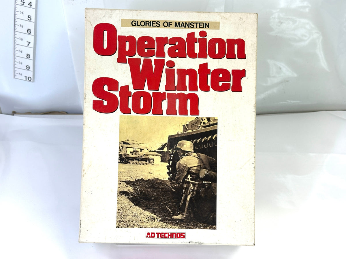 現状品 ボードゲーム アド・テクノス Operation Winter Storm 冬の嵐：マンシュタインの戦い 9/9
