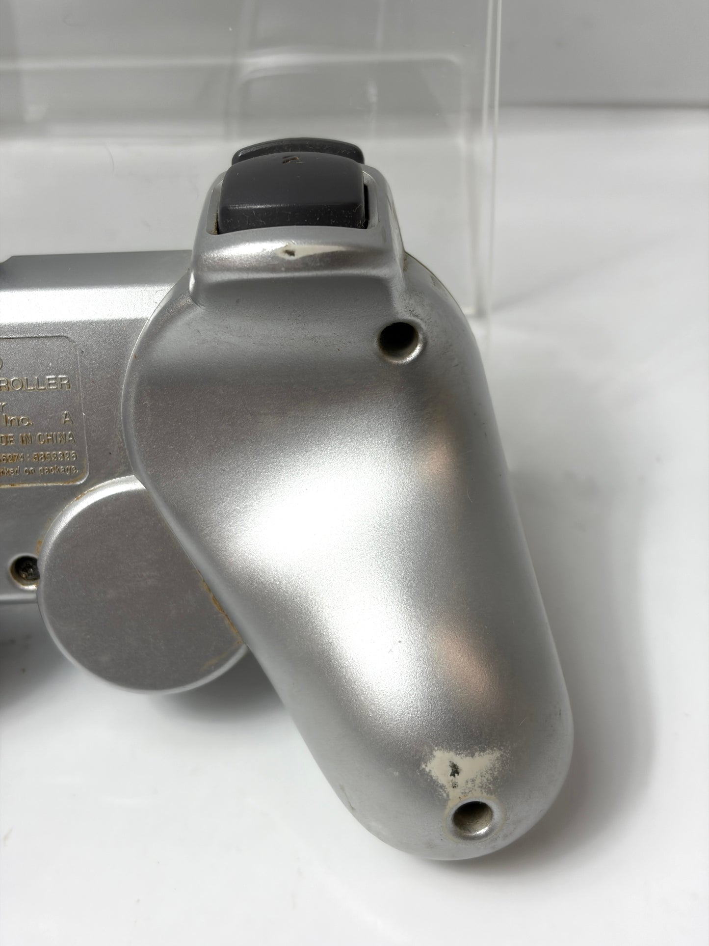 SONY 純正 PS2 コントローラー デュアルショック2 サテン・シルバー DUALSHOCK2 SCPH-10010