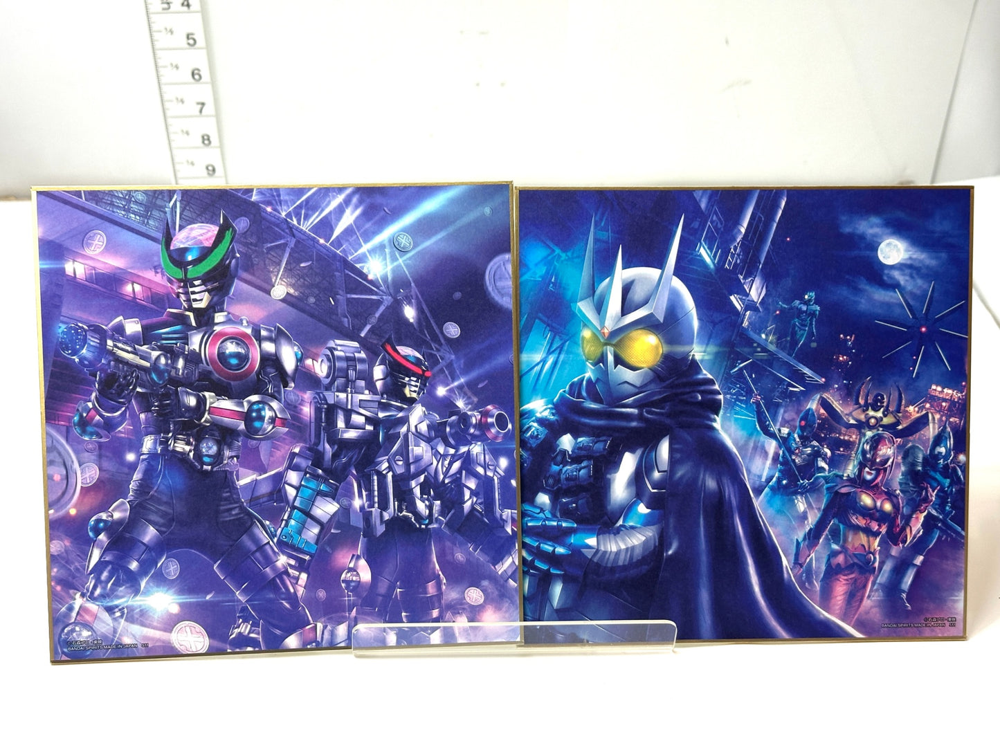 開封済み・未使用品 一番くじ 仮面ライダーオーズ ＆ W C賞 色コレ（色紙）全12種コンプリートセット 3/3