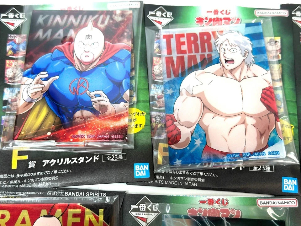 内装未開封品 一番くじキン肉マン 完璧超人始祖編 F賞 アクリルスタンド アクスタ 22個セット 3/6