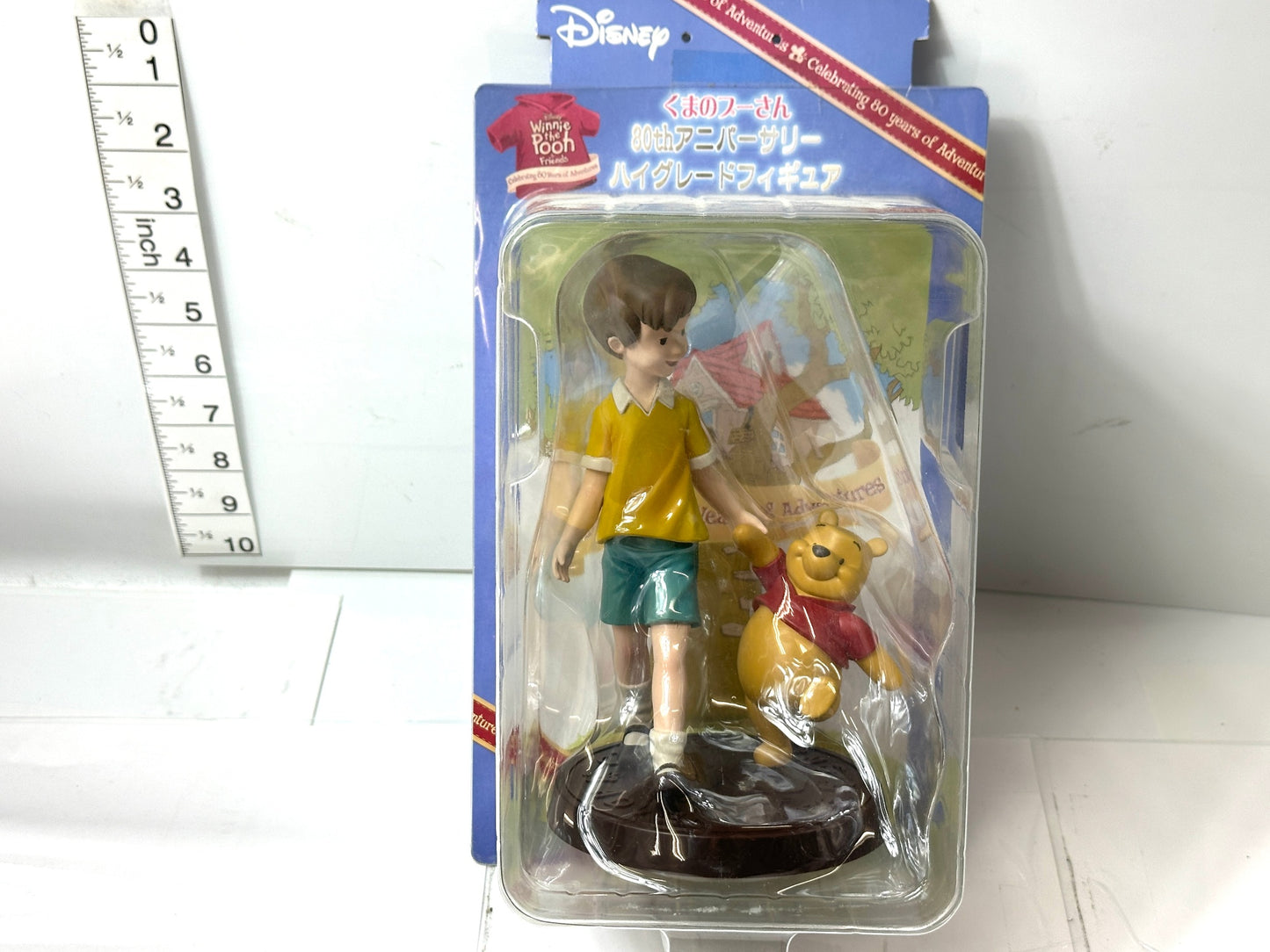 Disney ディズニー くまのプーさん 80th アニバーサリー ハイグレードフィギュア クリストファー・ロビンとくまのプーさん 10/31