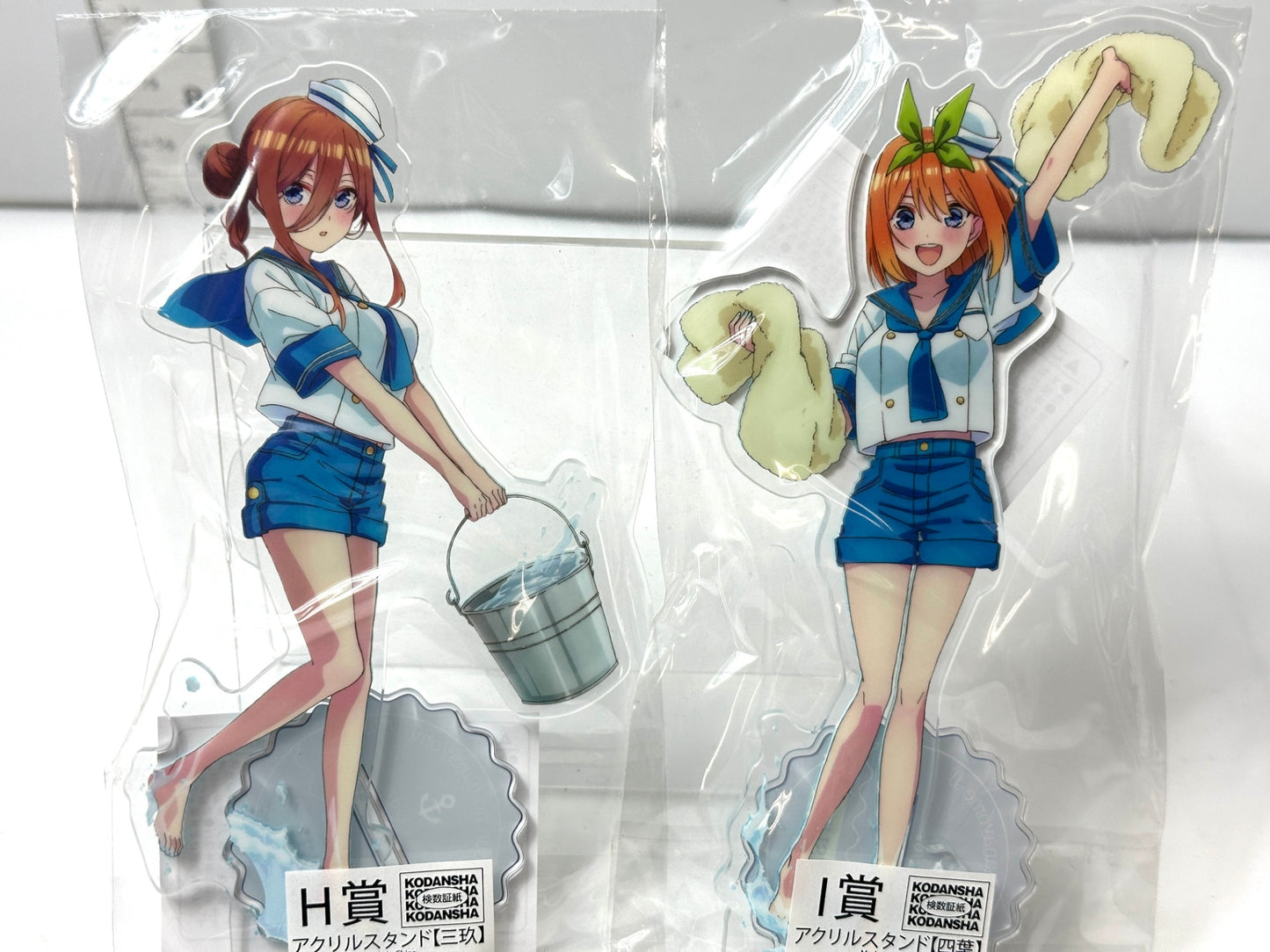 五等分の花嫁 アクリルスタンド アクスタ きゃらっとくじ スプラッシュサマー！ 全5種コンプリートセット 中野一花 二乃 三玖 四葉 五月 3/3