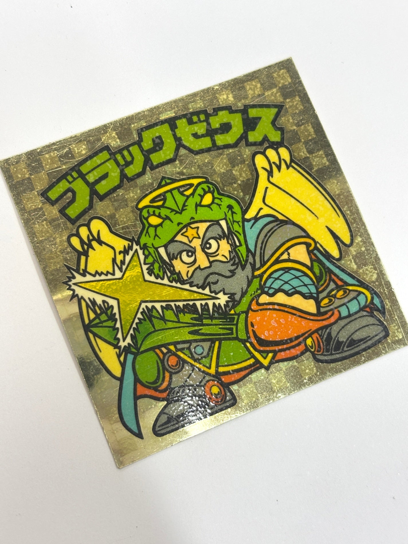 ビックリマンシール 悪魔VS天使 ブラックゼウス A