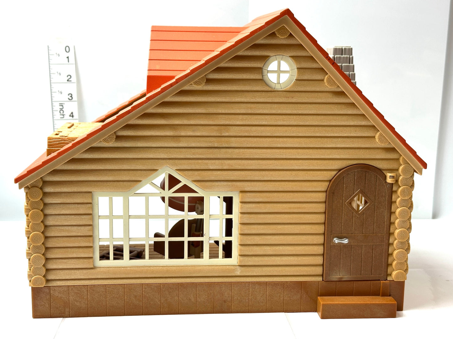 現状品 ジャンク扱い エポック社 シルバニアファミリー  おとまりファミリーコテージ 10/16