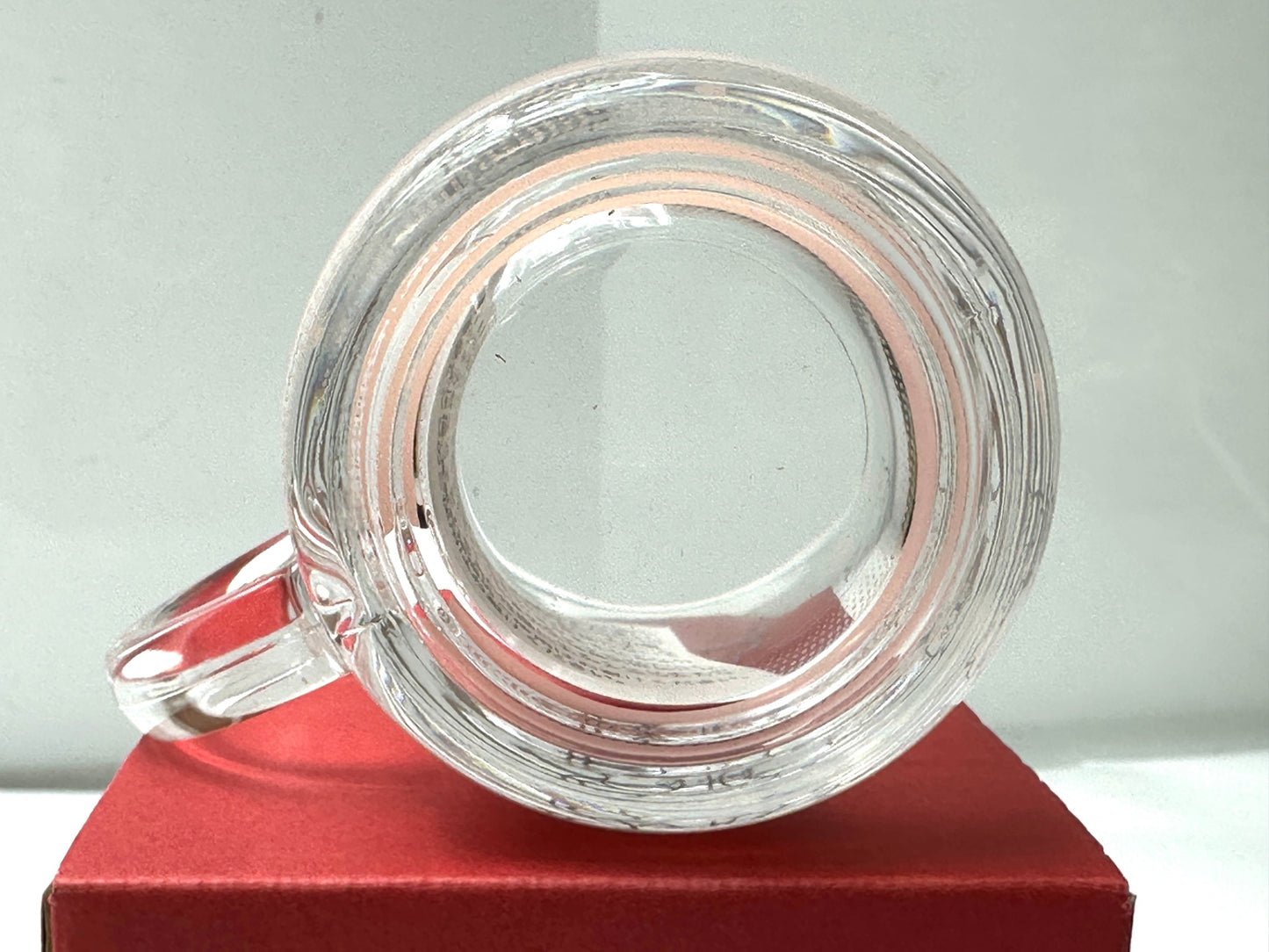 開封済み・未使用品 アクロス ハイキュー!! ガラスマグカップ 音駒高校 サイズ：直径70mm×高さ90mm