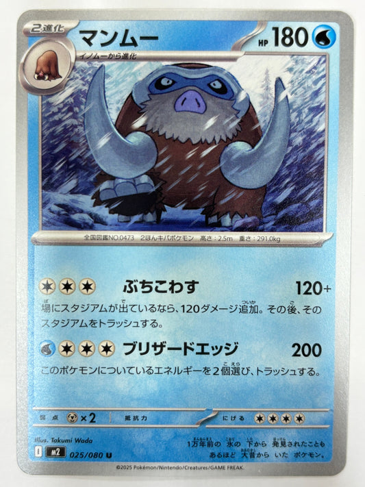 025/080 マンムー