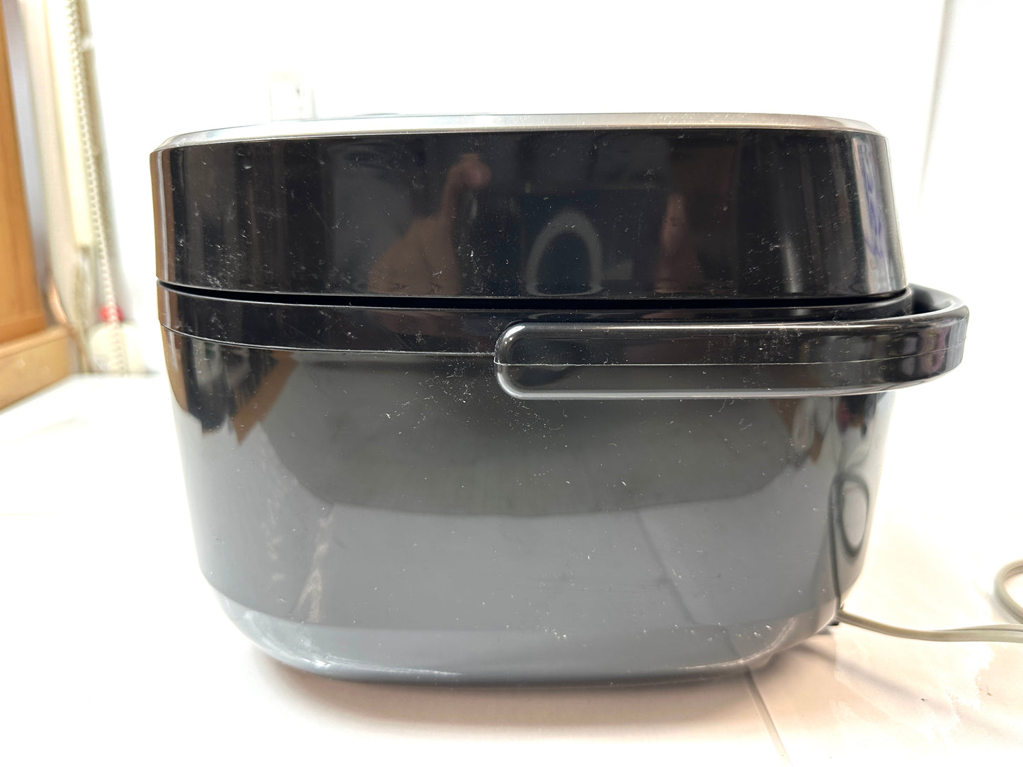 現状品 シャープ KS-CF05C-B  2021年製 3合炊き 炊飯器 ジャー ブラック 10/31