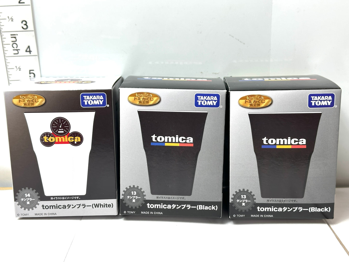 トミカくじ タンブラー コースター ハンドタオル メモ帳 まとめセット 12/19