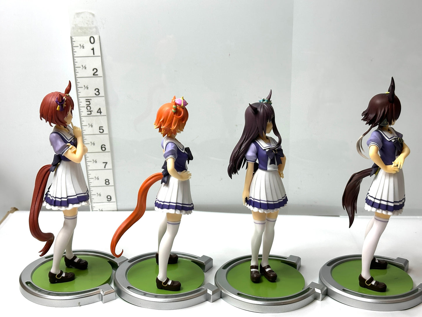 バンプレスト ウマ娘 プリティーダービー フィギュア 4体セット ウオッカ メジロドーベル  テイエムオペラオー サクラローレル 1/23