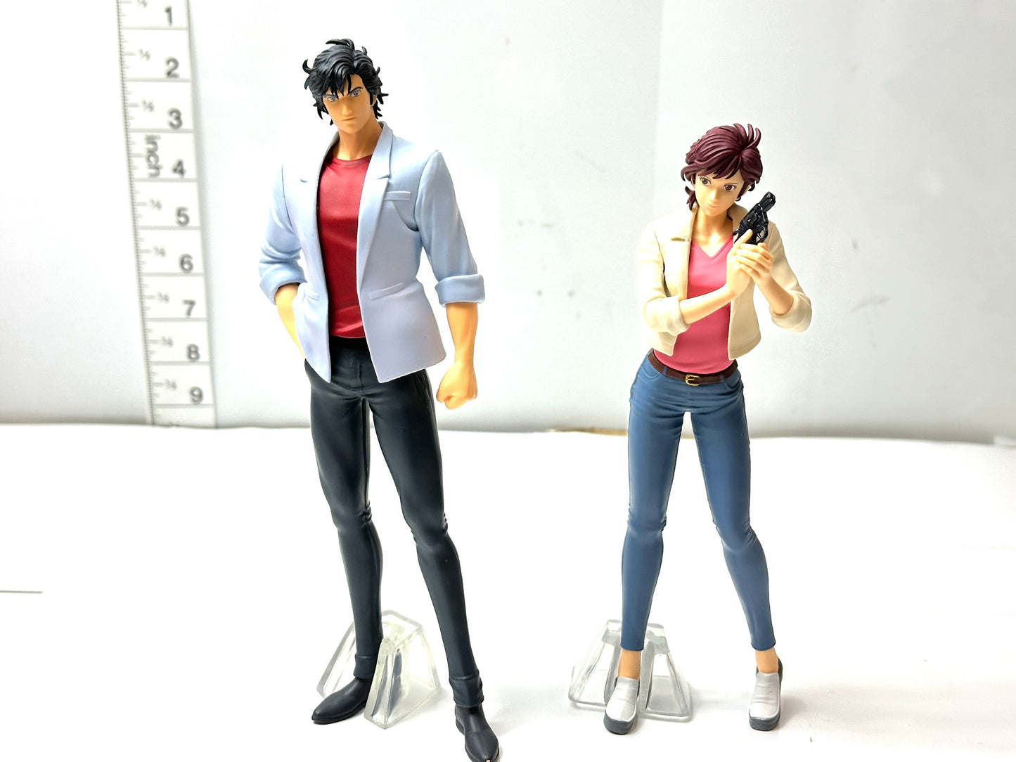 現状品 劇場版シティーハンター 天使の涙(エンジェルダスト) 冴羽獠/槇村香 フィギュア 2/11