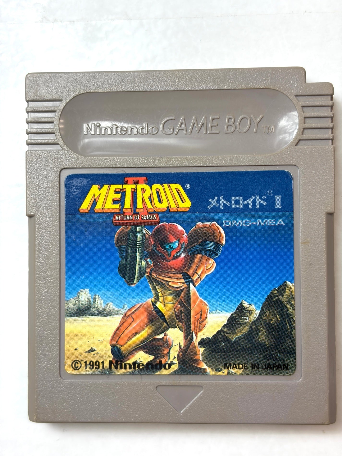 GB メトロイドII Return of Samus METROID 2 任天堂 ゲームボーイ カセット