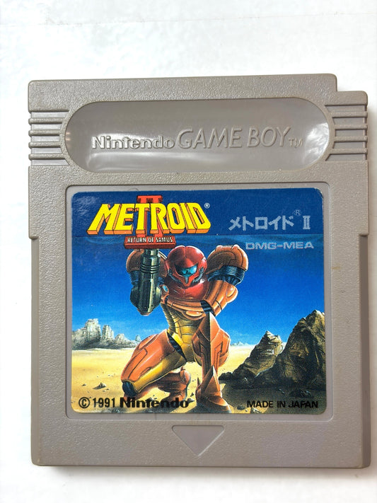 GB メトロイドII Return of Samus METROID 2 任天堂 ゲームボーイ カセット