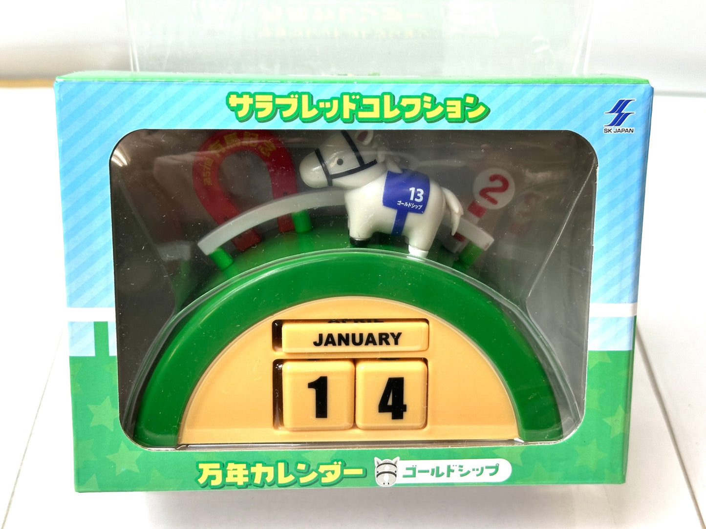 エスケイジャパン サラブレッドコレクション 万年カレンダー ゴールドシップ JRA 競馬 フィギュア 12/5