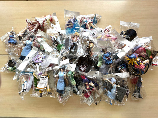 現状品 女子 女の子 美女 アニメキャラ フィギュア 50個セット アニキャラ 桜島麻衣 ナージャ ブラック・マジシャン・ガール 朝凪依 甘神夕奈 茅森月歌 他 4/3