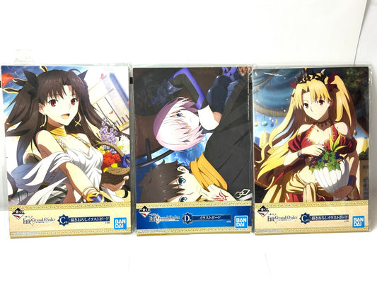 一番くじ Fate Grand Order イラストボード 3点セット BANDAI 8/18