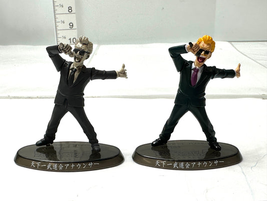 現状品 超造形魂 ドラゴンボールZ 其の十 天下一武道会アナウンサー カラー/モノトーンVer. 2個セット フィギュア 11/20