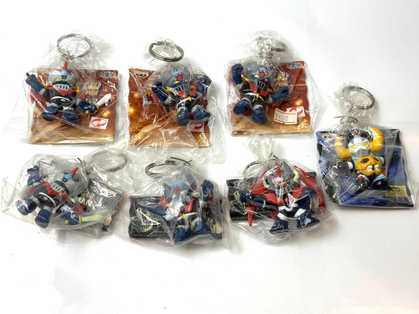 バンプレスト スーパーロボット大戦 熱血コレクション  デビルマン マジンガー とるとるマスコット フィギュアキーホルダー 2/16