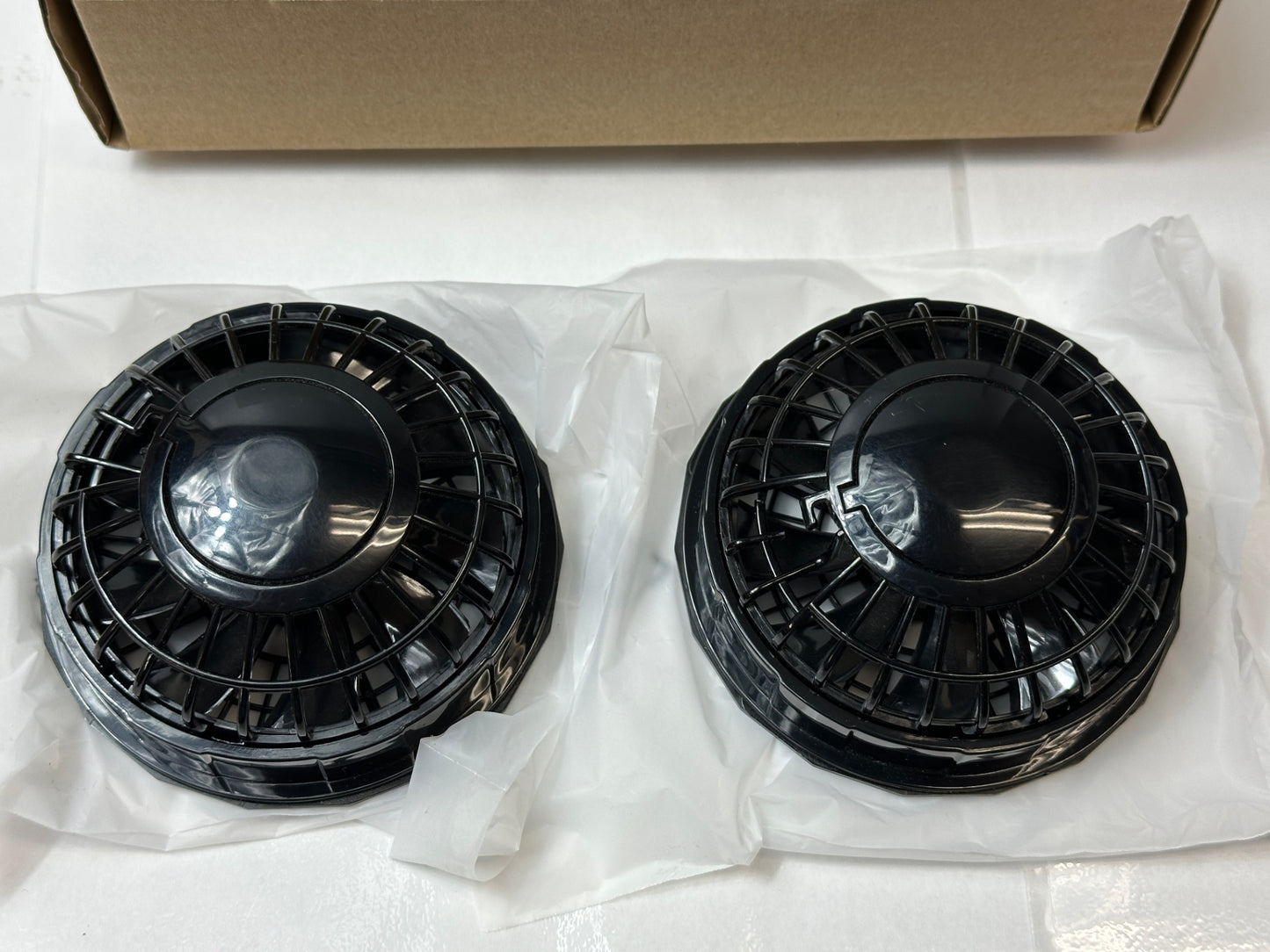 BRAIN ブレイン 胸スイッチ式空調ベスト フルハーネス対応 空調服 ネイビー サイズ:M-L 風量 3段階切替＆ファン 9/16