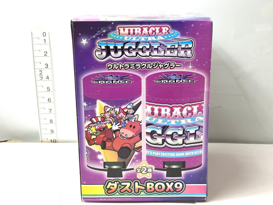 開封済み・未使用品 ジャグラー ダストBOX9 ウルトラミラクルジャグラー ペダル式ゴミ箱 パチスロ 12/18