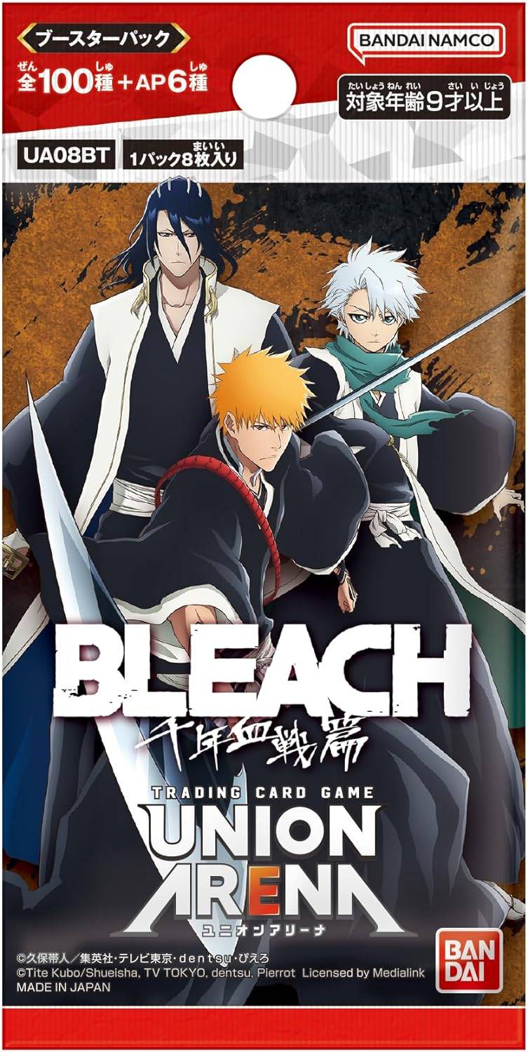 バンダイ (BANDAI) UNION ARENA ブースターパック BLEACH 千年血戦篇【UA08BT】(BOX)16パック入